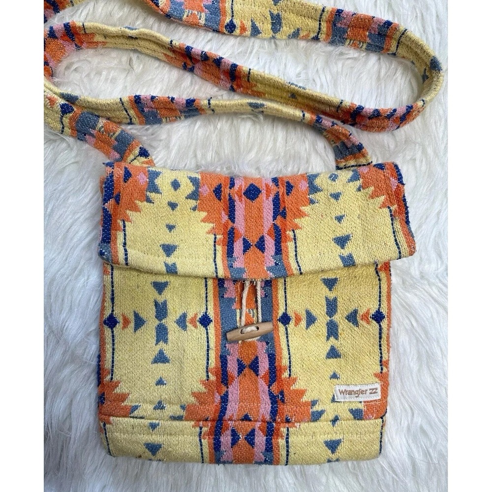 Billabong X Wrangler All Together Crossbody Bag Yellow Aztec / Women's Medium